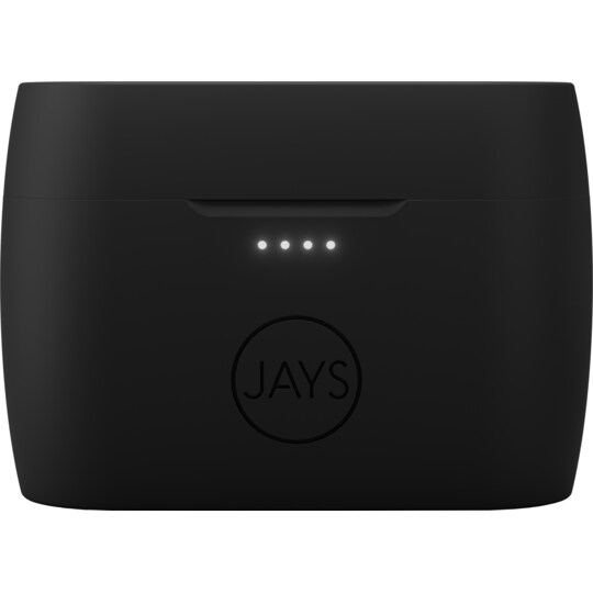 Jays m-Seven helt trådløse in-ear hodetelefoner (sort/sort)