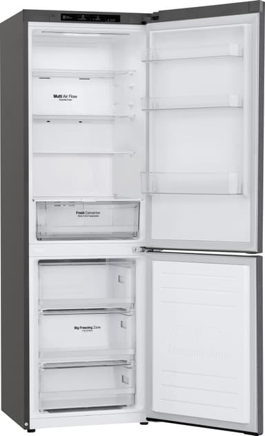 LG kombiskap GBP61DSPFN (stål)