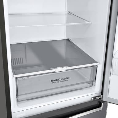 LG kombiskap GBP61DSPFN (stål)