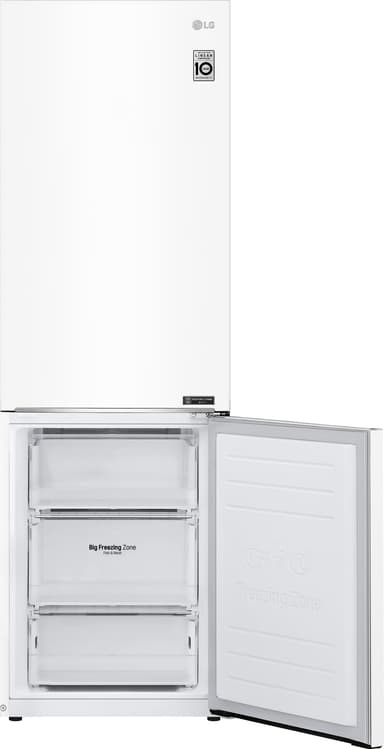 LG kombiskap GBP61SWPFN (hvit)