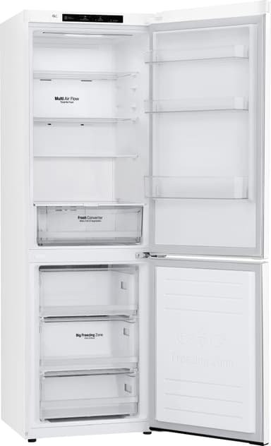 LG kombiskap GBP61SWPFN (hvit)