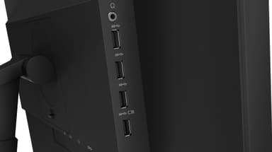 Lenovo ThinkVision T25d-10 25" PC-skjerm (sort)