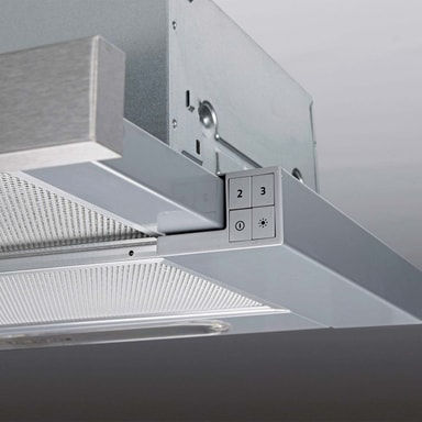 Hotte Tiroir Elica Elite 14 Lux 90 Cm - Débit 304 M3/h, Aspiration Périmétrale, éclairage LED, Acier Inox - 5