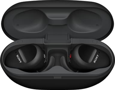Sony WF-SP800N helt trådløse in-ear hodetelefoner (sort)