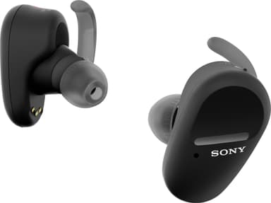 Sony WF-SP800N helt trådløse in-ear hodetelefoner (sort)
