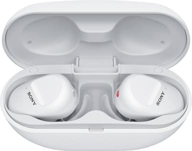 Sony WF-SP800N helt trådløse in-ear hodetelefoner (hvit)