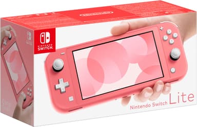 Nintendo Switch Lite spillkonsoll (korall)