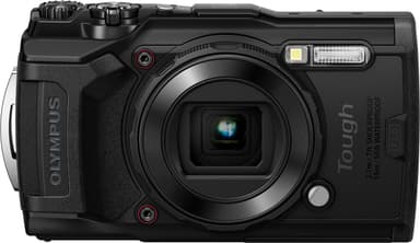 Olympus Tough kompaktkamera TG-6 (sort)