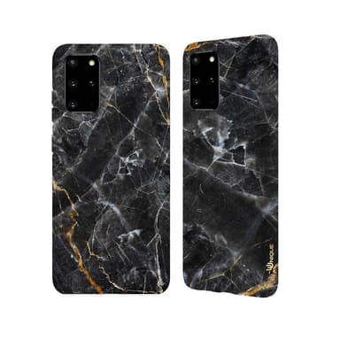 Miljøvennlig Samsung Galaxy S20+ trykt deksel - Black Marble