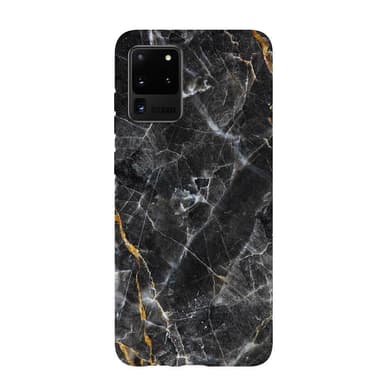 Miljøvennlig Samsung Galaxy S20+ trykt deksel - Black Marble
