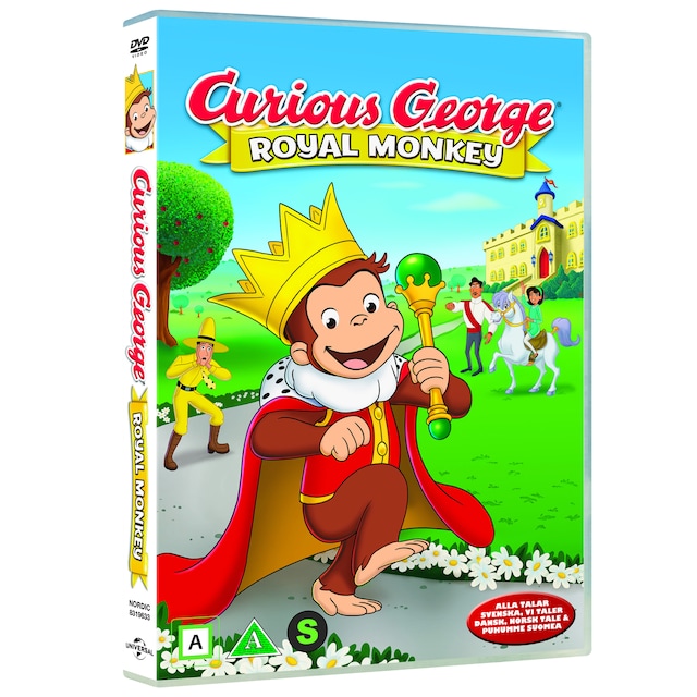 CURIOUS GEORGE: ROYAL MONKEY (DVD)