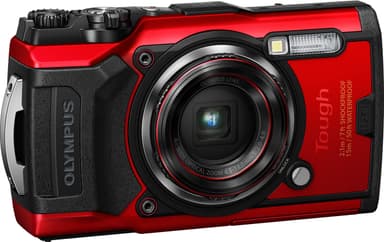Olympus Tough kompaktkamera Adventure Kit TG-6 (rød)