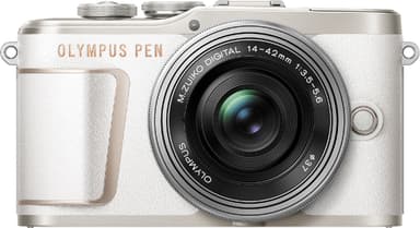 Olympus Pen kompakt systemkamera E-PL10 (hvit)