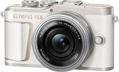 Olympus Pen kompakt systemkamera E-PL10 (hvit)