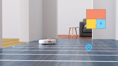 Roborock S6 Pure robotstøvsuger (hvit)