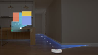 Roborock S6 Pure robotstøvsuger (hvit)