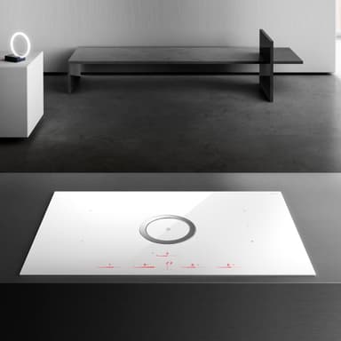 Eico Nikola Tesla Switch platetopp med ventilator 4989 (hvit)
