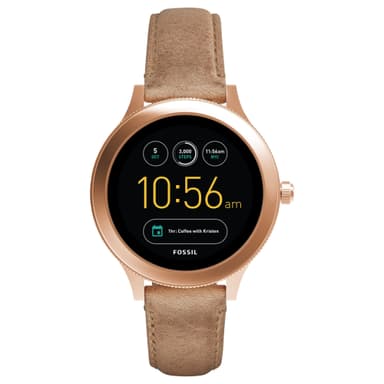 Fossil Q Venture smartklokke (naturskinn)