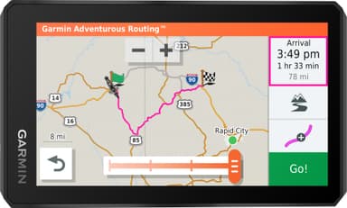Garmin Zumo XT MT-S GPS motorsykkel (sort)