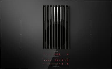 Eico Nikola Tesla Libra platetopp med integrert ventilator 4983 (sort)