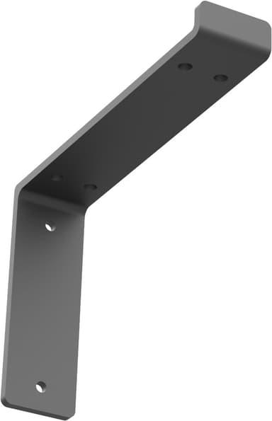 Epoq Classic hylleknekter 18 cm, 2 stk. (sorte)
