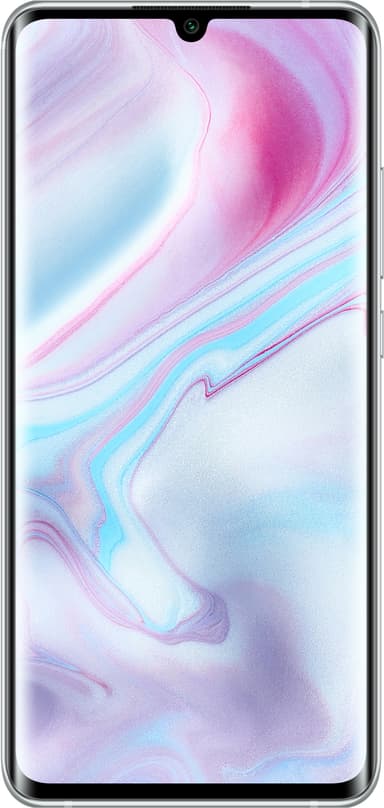 Xiaomi Mi Note 10 smarttelefon 6/128GB (glacier white)