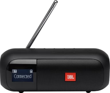 JBL Tuner 2 FM bærbar FM-/DAB-radio (sort)