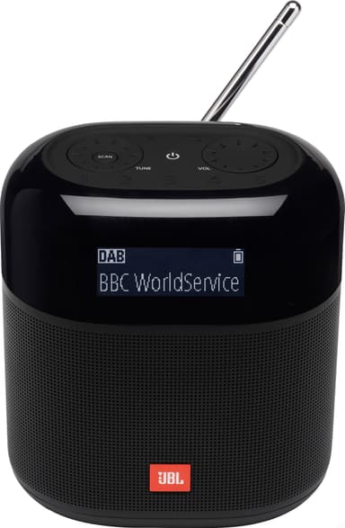 JBL Tuner XL bærbar FM-/DAB-radio (sort)