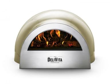 Delivita vedfyrt pizzaovn olivengrønn - 1001