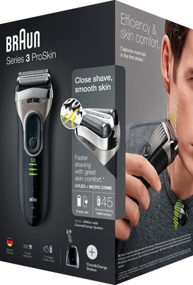 Braun Series 3 ProSkin barbermaskin 3090CC