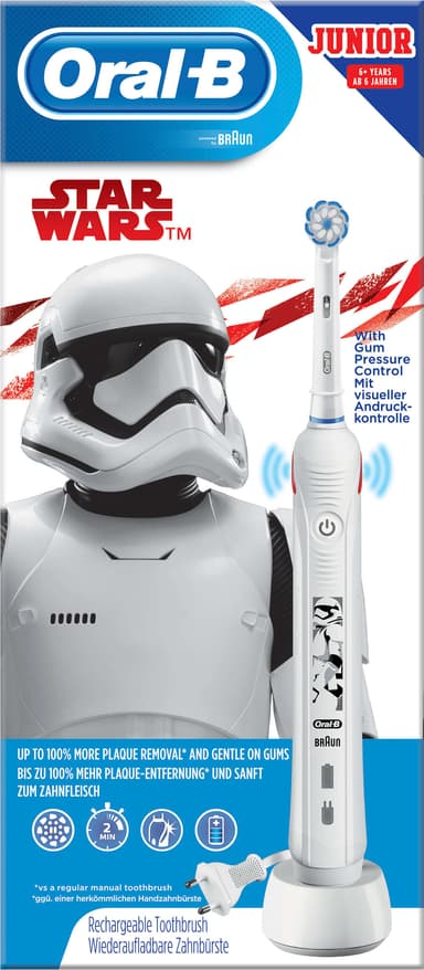 Oral-B Junior D501 StarWars elektrisk tannbørste barn