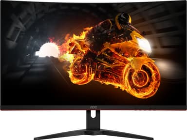 AOC CQ32G1 31,5" buet gamingskjerm (sort)