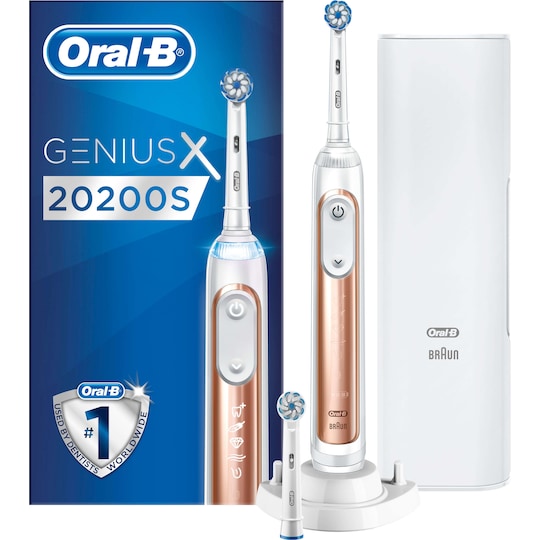 Oral-B Genius X elektrisk tannbørste 20200S (rose gold)