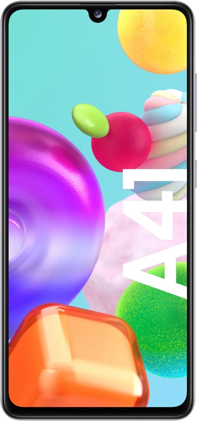 Samsung Galaxy A41 smarttelefon (prism crush white)