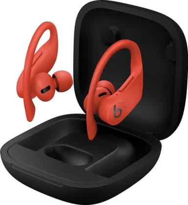 Beats Powerbeats Pro helt trådløse in-ear hodetelefoner (lava red)