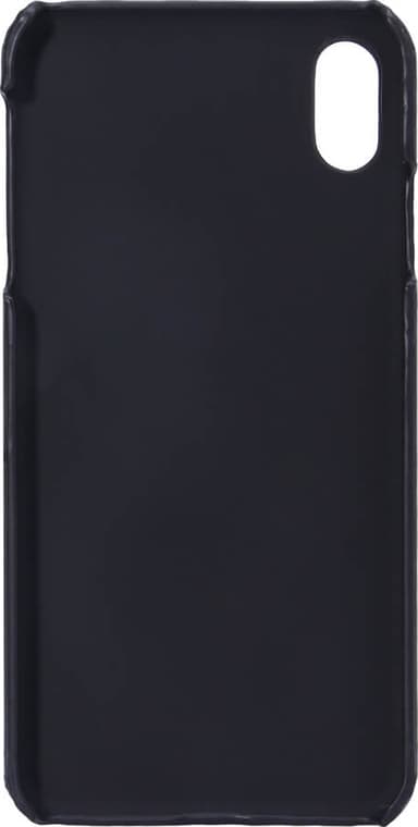 Onsala iPhone XS Max skinndeksel med kortlomme (sort)