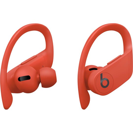Beats Powerbeats Pro helt trådløse in-ear hodetelefoner (lava red)