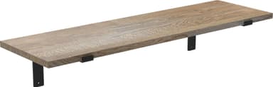 Epoq dekorativ hylle 100x30 (mørk eik)