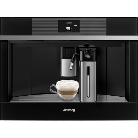 Smeg Linea integrert kaffemaskin CMS4104N (sort)