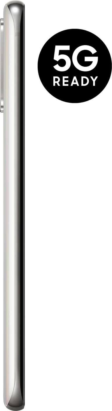 Samsung Galaxy S20 5G smarttelefon 12/128GB (cloud white)