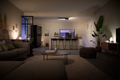Philips Hue Centris spotlys 3x5,7W (sort)