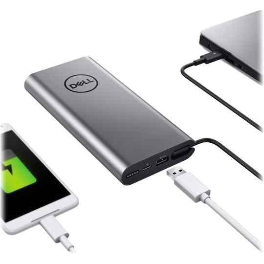 Dell USB-C Notebook Power Bank Plus lader til bærbar PC - Elkjøp
