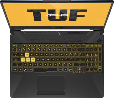 Asus TUF Gaming A15 FX506 15.6 bærbar gaming PC (sort Asus TUF Gaming A15 FX506 15.6 bærbar gaming PC (sort