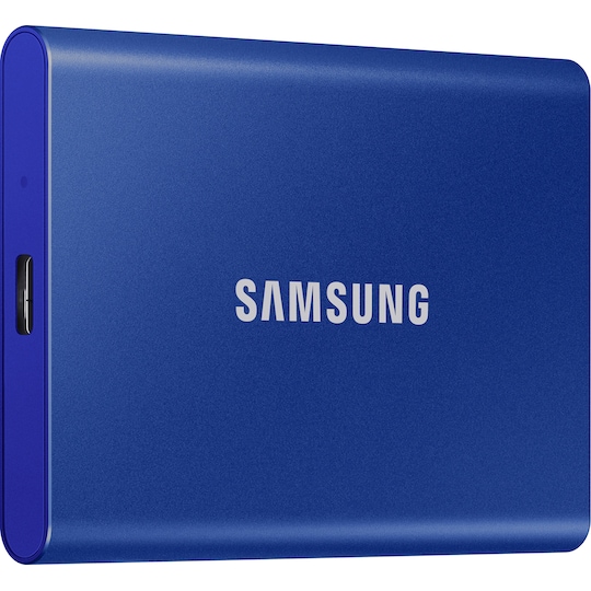 Samsung T7 ekstern SSD 2 TB (blå) - Elkjøp