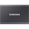 Samsung T7 ekstern SSD 1 TB (grå)