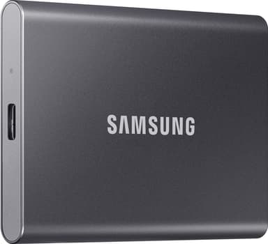Samsung T7 ekstern SSD 2 TB (grå)