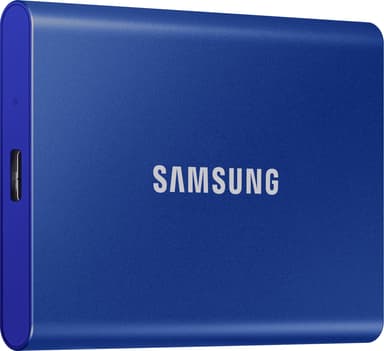 Samsung T7 ekstern SSD 1 TB (blå)