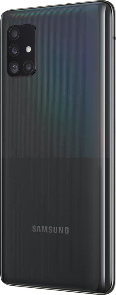 Samsung Galaxy A51 5G smarttelefon (sort)