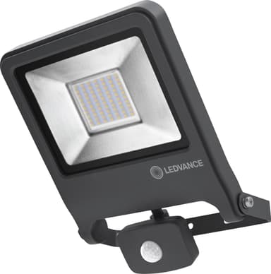 Ledvance Endura Flood lyskaster til utendørs bruk, m. sensor (50 W)