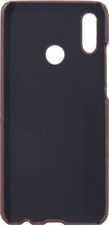 Onsala Huawei P Smart 2019 skinndeksel med kortlomme (brun)